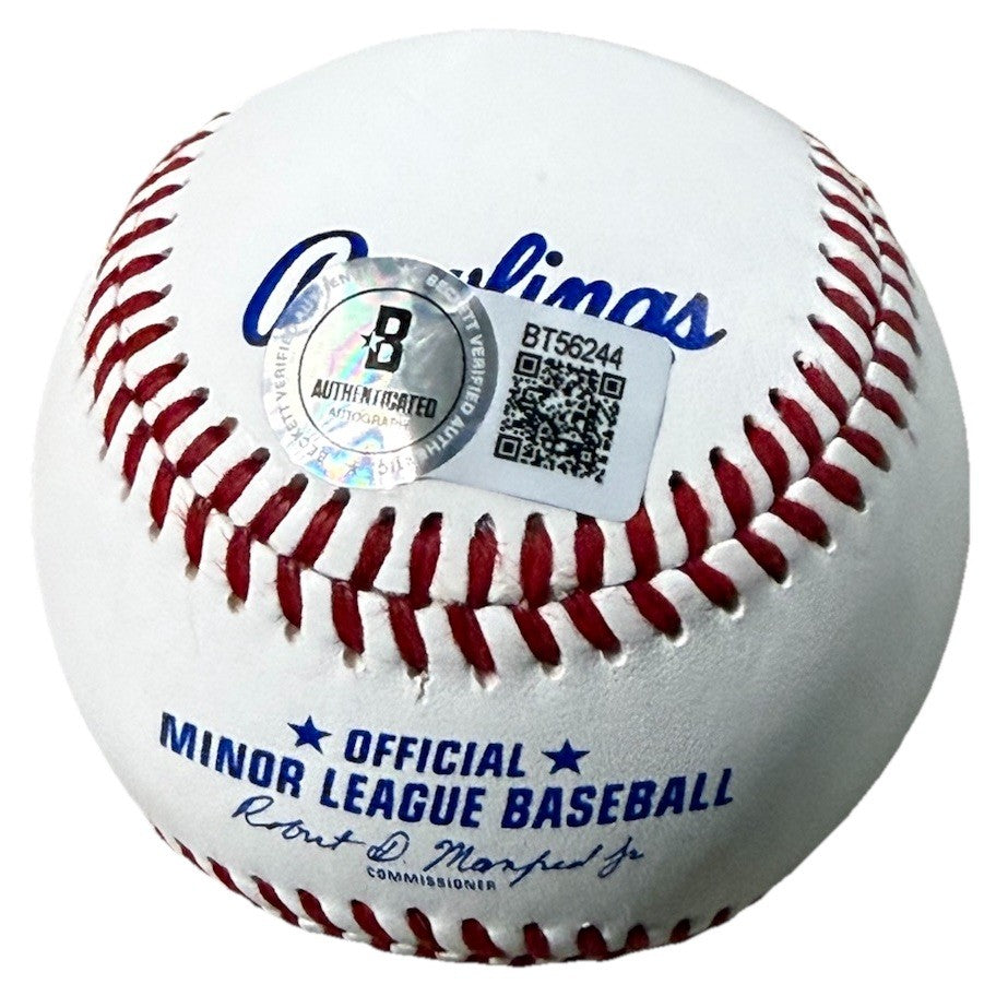 CHRIS CHELIOS signed (CHICAGO BLACKHAWKS) Minor League baseball BECKETT BT56244