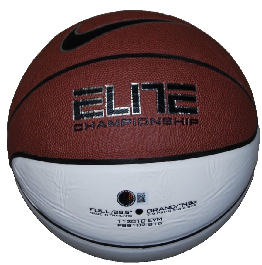 JIM BOEHEIM signed (SYRACUSE ORANGE MEN) NIKE logo basketball BECKETT BT56235