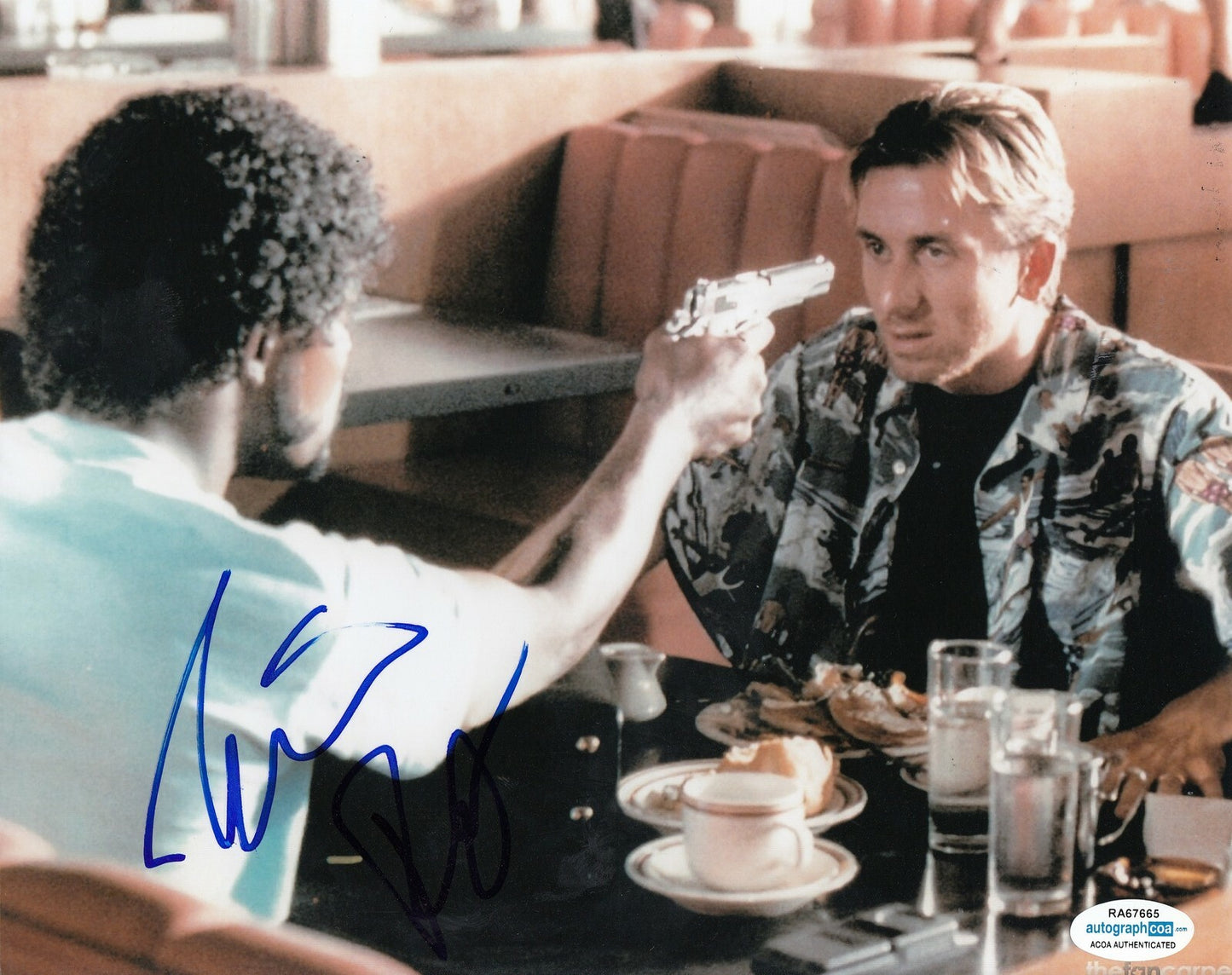 TIM ROTH signed (PULP FICTION) *Pumpkin* 8X10 photo ACOA Authenticated