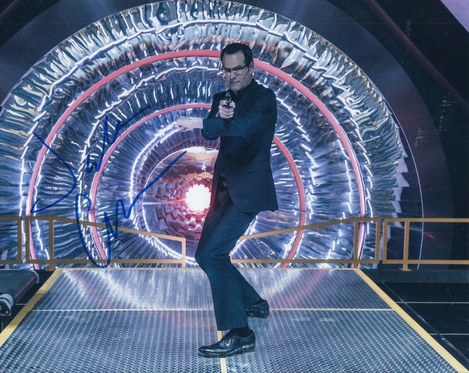 JACK COLEMAN signed (HEROES) TV SHOW 8X10 photo autograph *Noah Bennet* W/COA #2