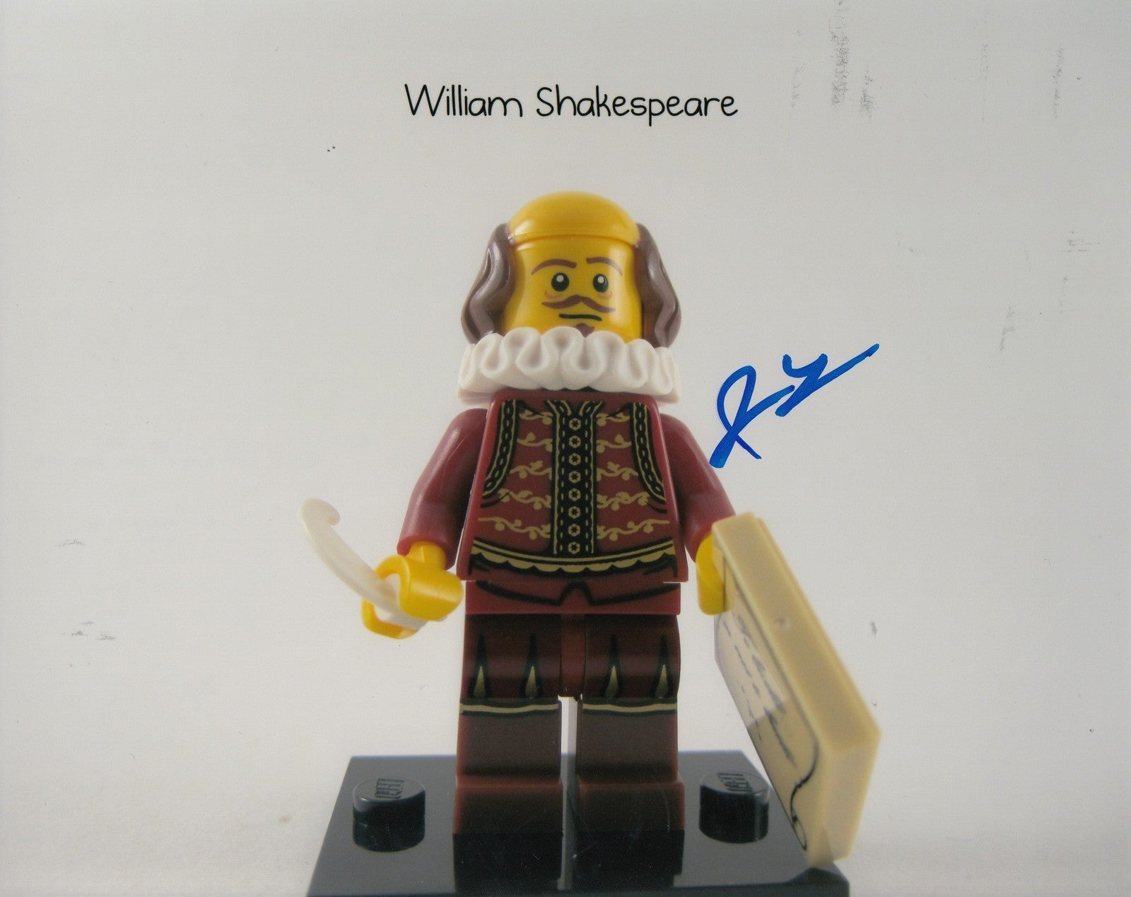JORMA TACCONE signed *THE LEGO MOVIE* 8X10 photo W/COA Shakespeare *PROOF* #1
