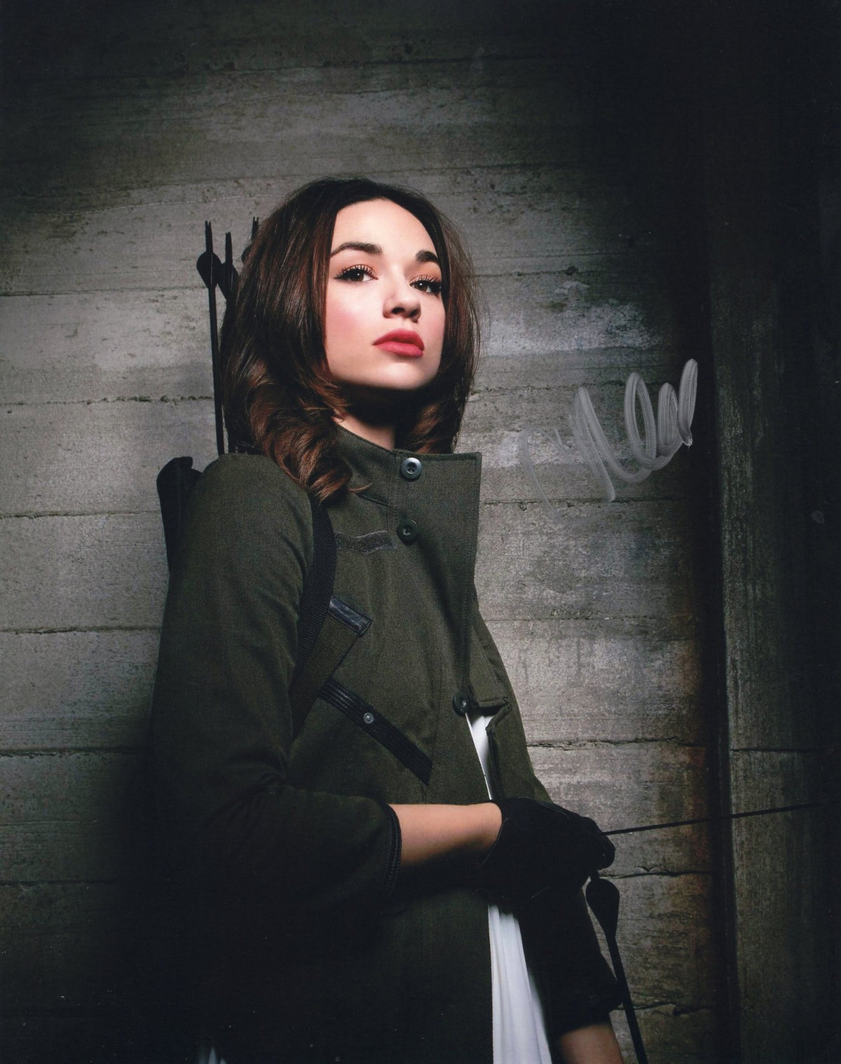 Cyrstal Reed Teen Wolf Allison Argent Signed 8x10 Photo w/COA #1