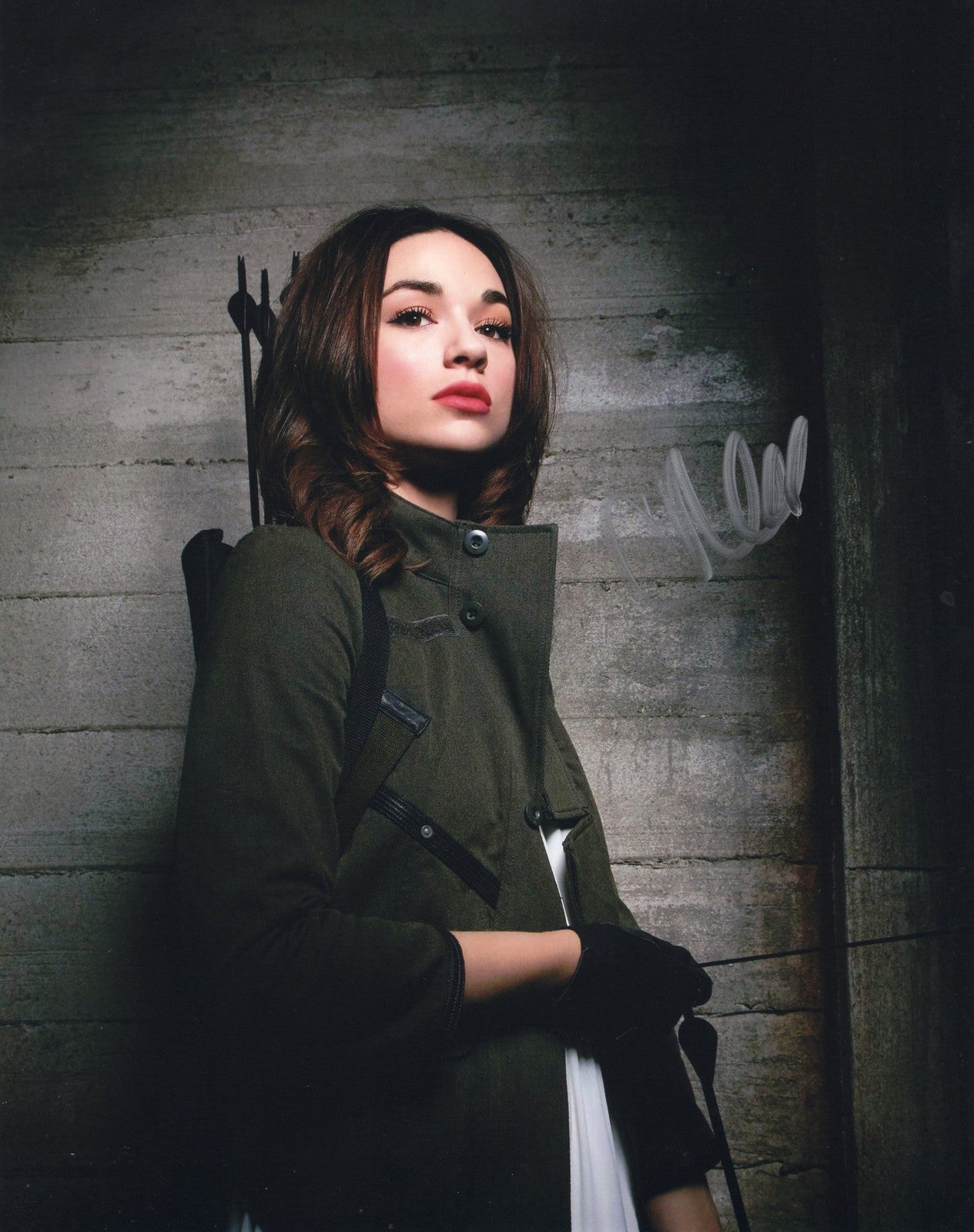 Cyrstal Reed Teen Wolf Allison Argent Signed 8x10 Photo w/COA #1