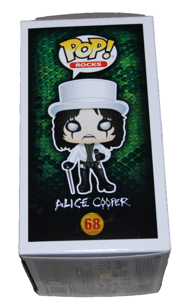 ALICE COOPER signed (POP ROCKS!) School's Out Funko pop #68 BECKETT BAS BU41120