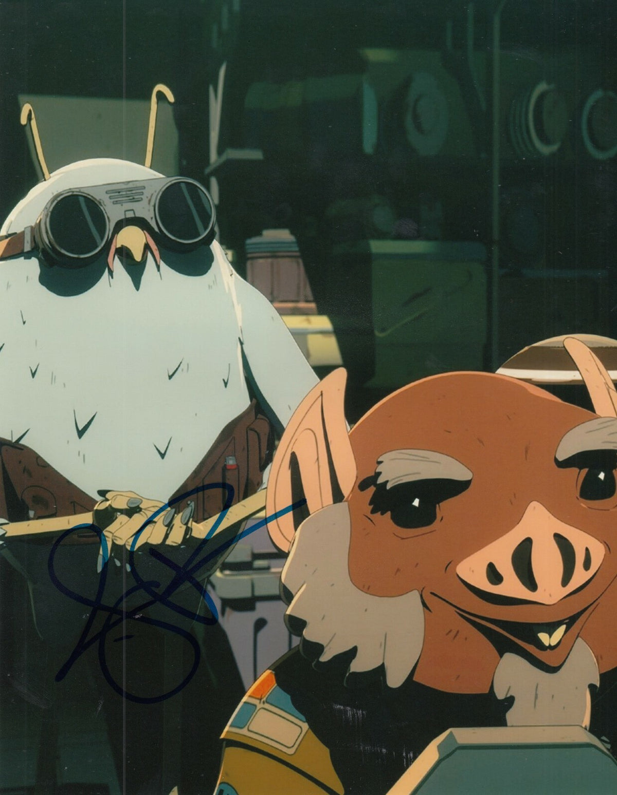 JIM RASH signed (STAR WARS RESISTANCE) auto 8X10 photo *FLIX* Proof W/COA #1