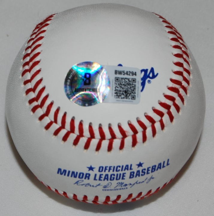 MIKE REMLINGER signed (CHICAGO CUBS) ML Minor League baseball BECKETT BW54294