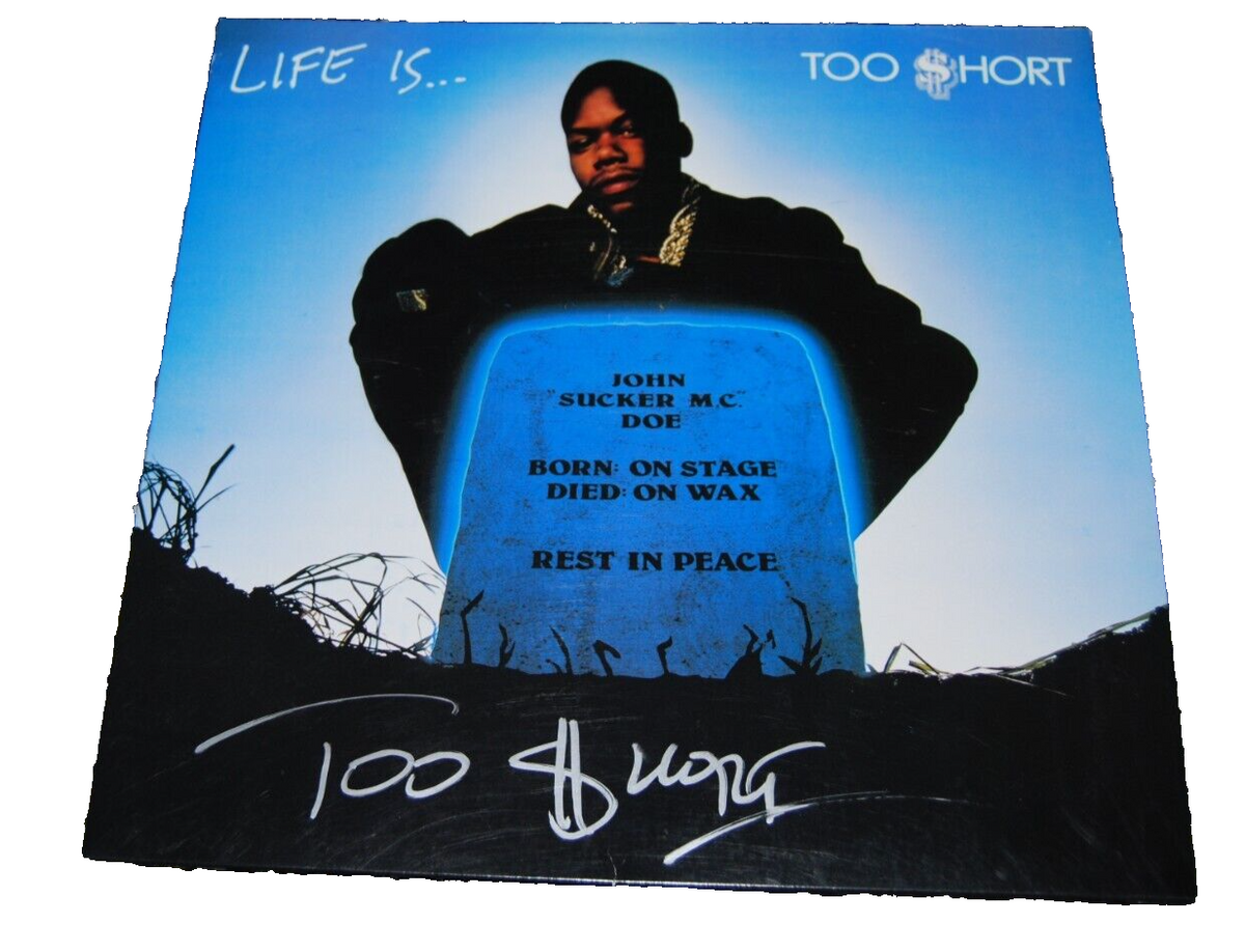 TOO SHORT signed (LIFE IS TOO $HORT) Vinyl Album Record BECKETT BAS BR00377