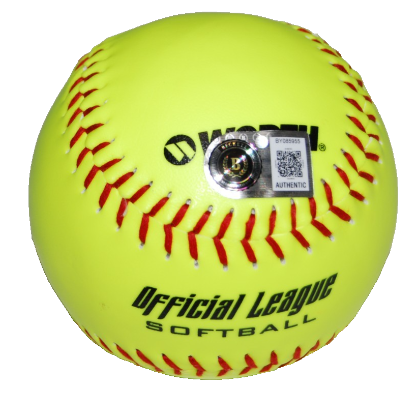 REESE ATWOOD signed (TEXAS LONGHORNS) AUSL Blaze softball BECKETT BAS BY085955