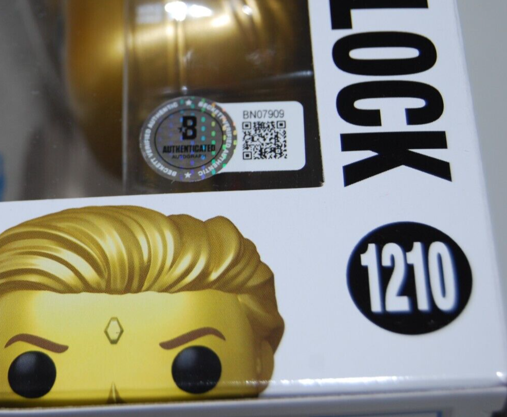 WILL POULTER signed (GUARDIANS OF THE GALAXY) 1210 Funko Pop BECKETT BAS BN07909