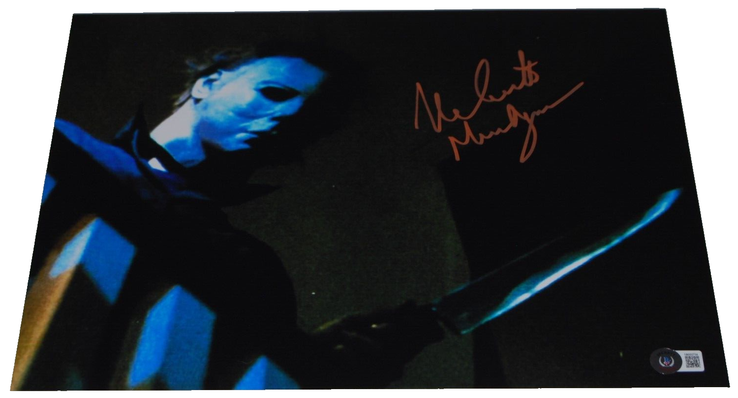 NICK CASTLE signed (HALLOWEEN) Movie 11X14 Michael Myers BECKETT BAS 1W002734
