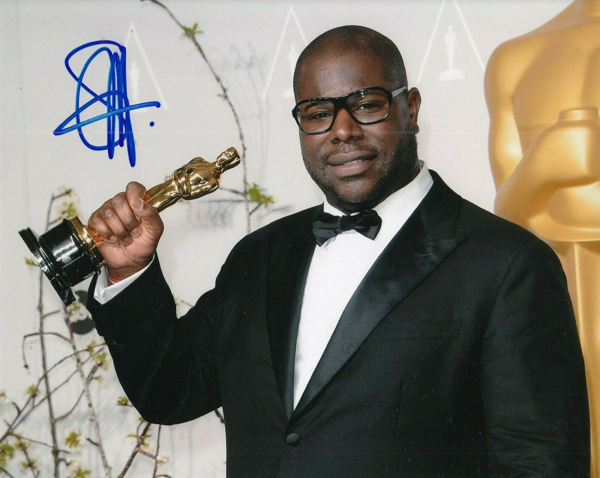 STEVE MCQUEEN signed (12 YEARS A SLAVE) Movie director 8X10 photo W/COA #2