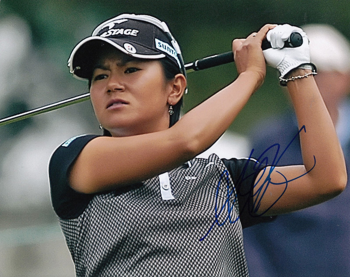 AI MIYAZATO signed LPGA WOMENS GOLF 8X10 photo W/COA JAPAN EVIAN MASTERS #5