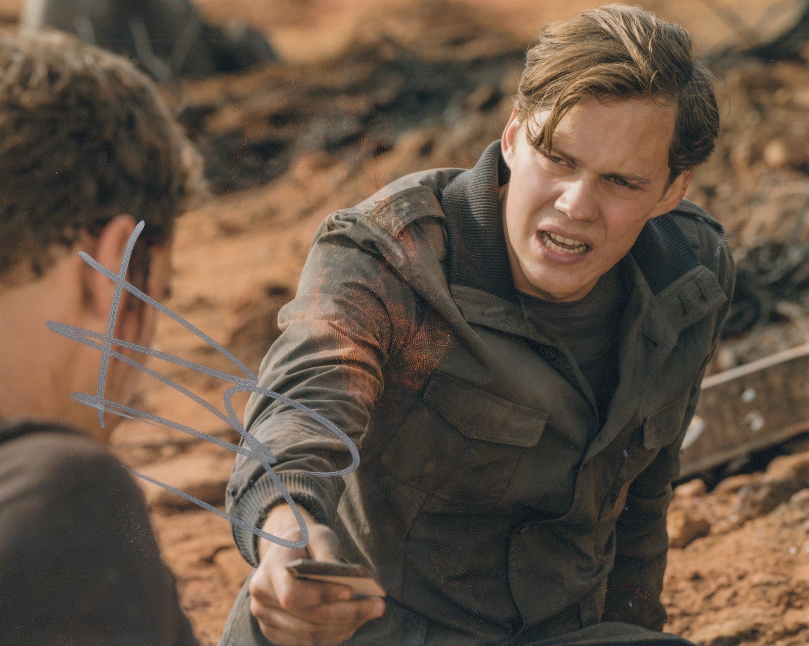 BILL SKARSGARD signed (ALLEGIANT) Movie *MATTHEW* 8X10 photo W/COA
