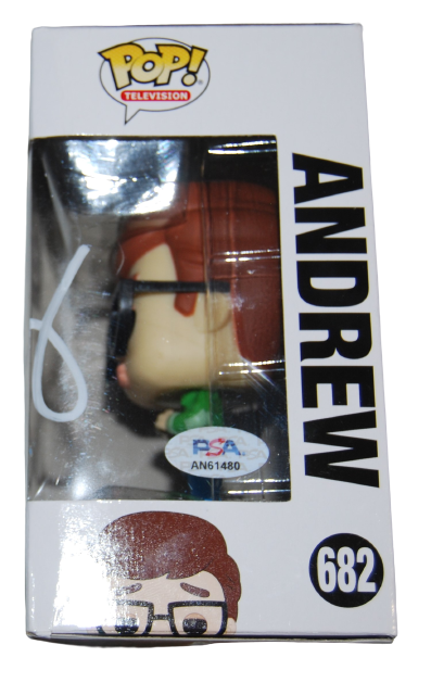JOHN MULANEY signed (BIG MOUTH) Andrew #682 Funko Pop PSA/DNA AN61480
