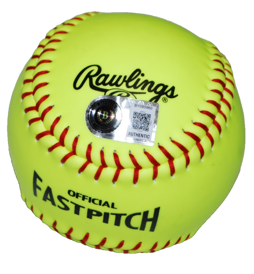TIARE JENNINGS signed (VOLTS) OKLAHOMA SOONERS softball BECKETT BAS BY085960