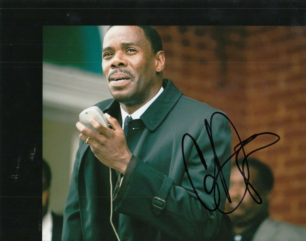 COLMAN DOMINGO signed (SELMA) Movie 8X10 photo Ralph Abernathy *PROOF* W/COA 