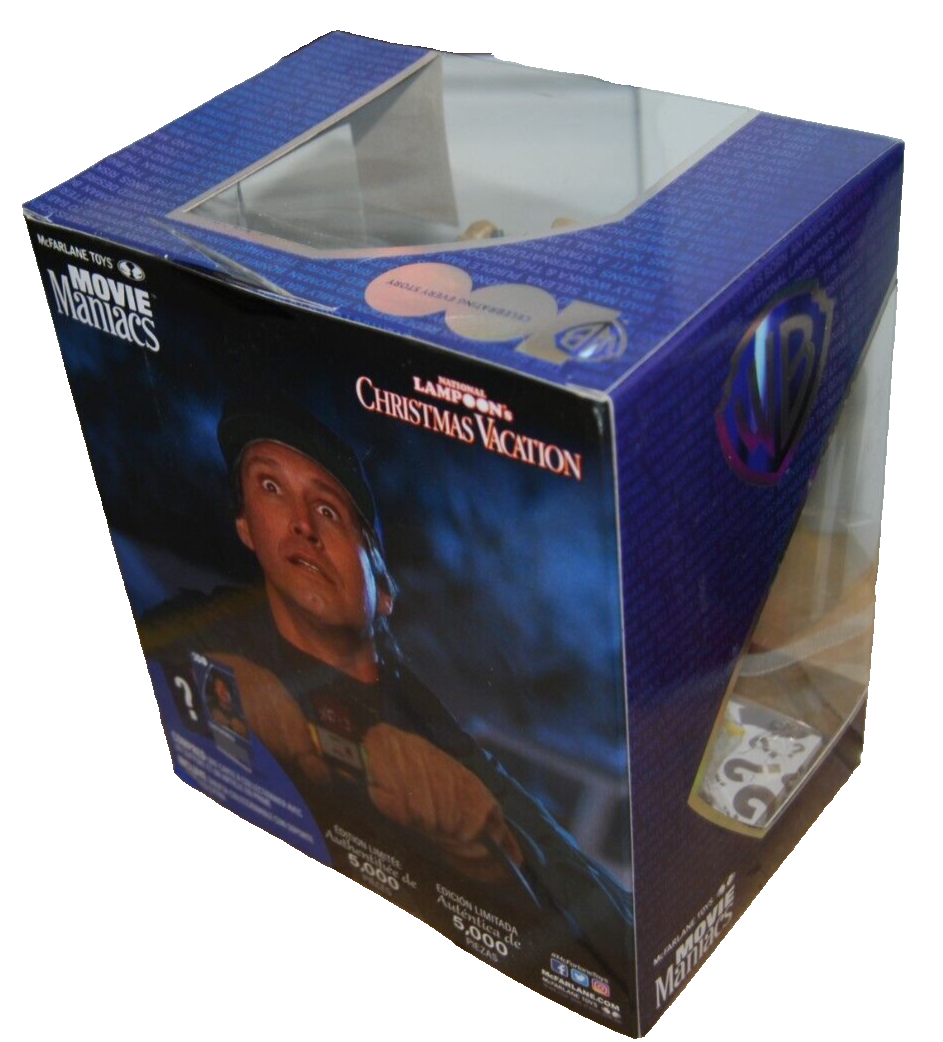 CHEVY CHASE signed (CHRISTMAS VACATION) Griswold McFarlane LTD 5000 JSA AS03281