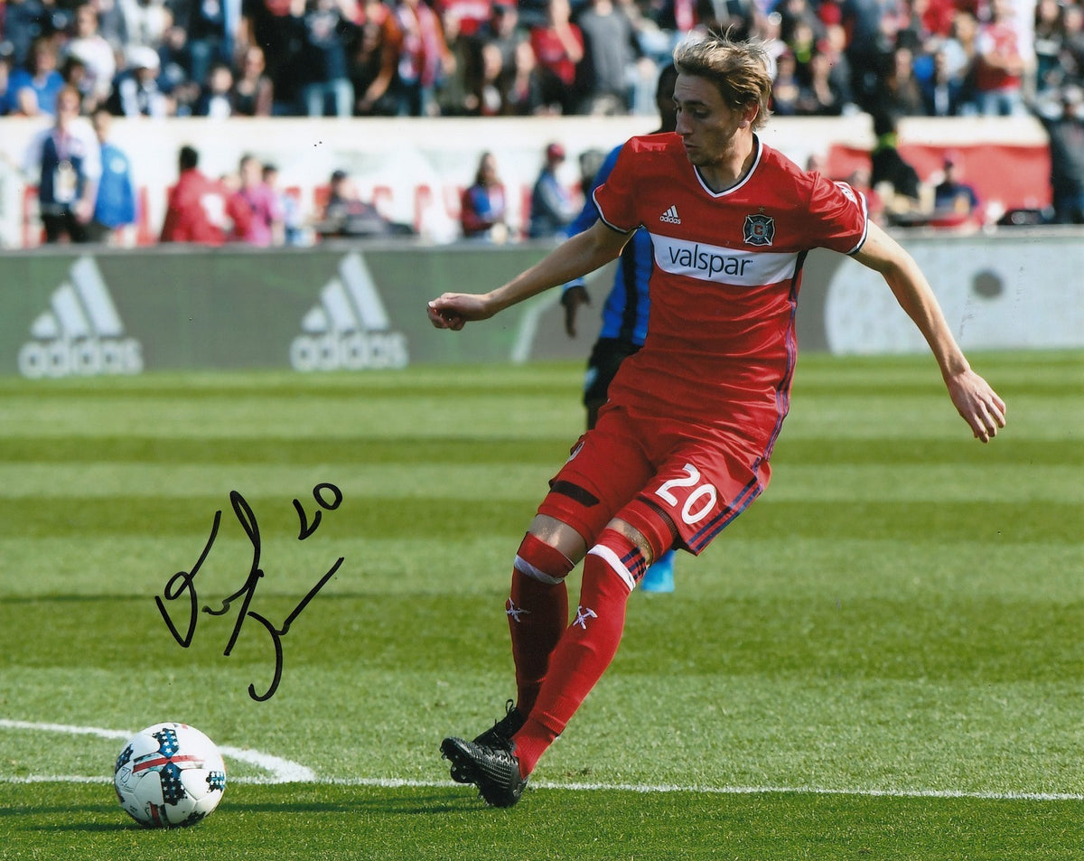 DANIEL JOHNSON signed (CHICAGO FIRE) MLS SOCCER 8X10 photo AUTOGRAPH W/COA #2