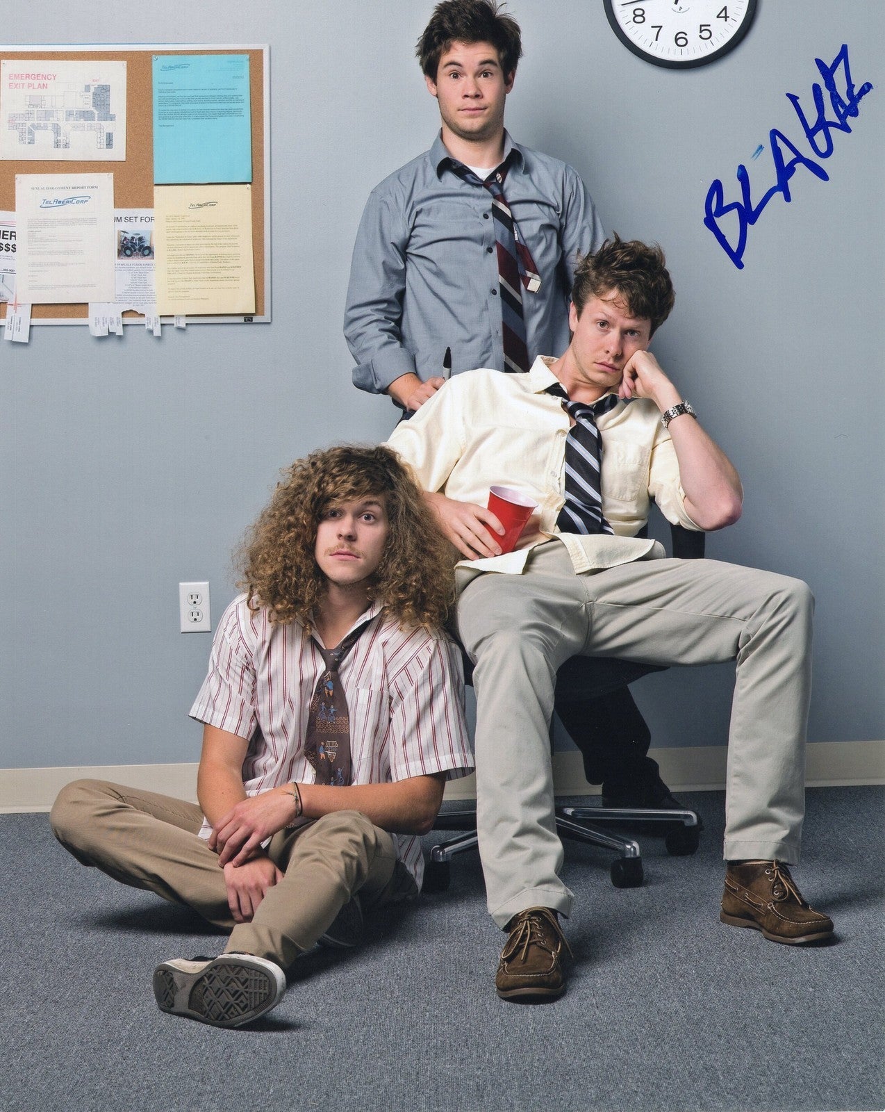 Blake Anderson signed Workaholics 8x10 Photo w/COA Henderson #2