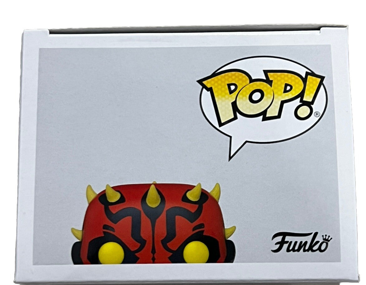 RAY PARK signed (STAR WARS) Darth Maul Funko Pop #450 PSA/DNA AO73820
