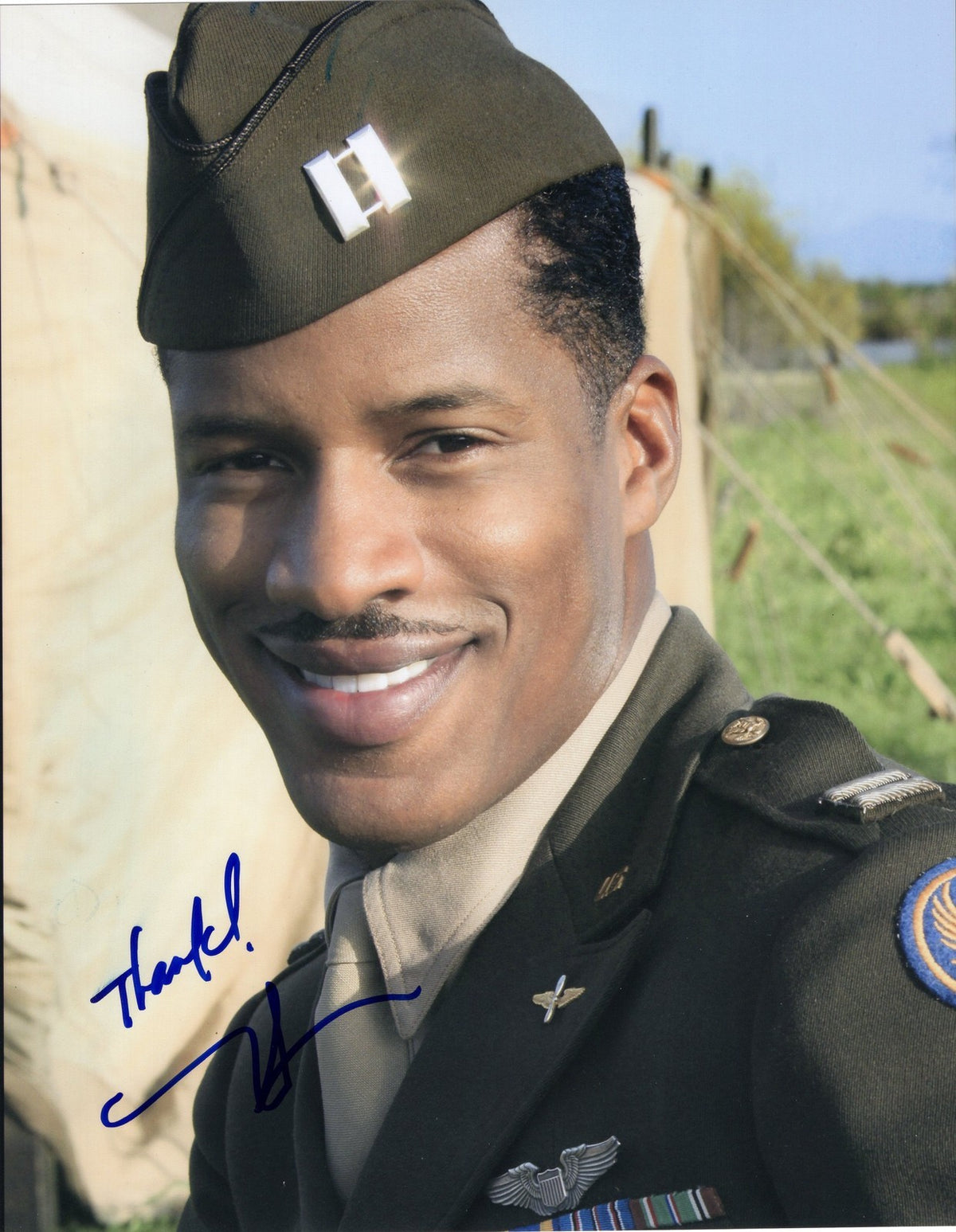 Nate Parker signed 8x10 Photo w/COA Red Tails Julian #1