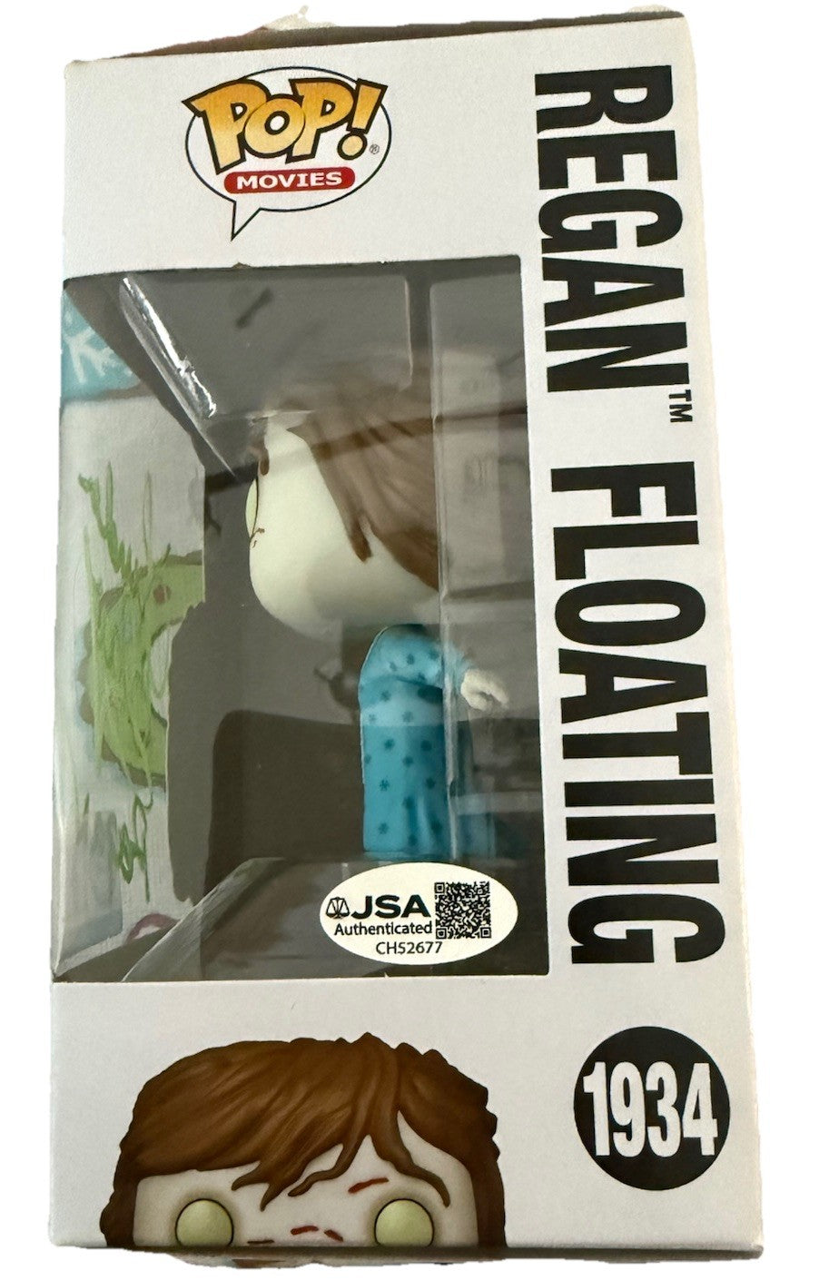 LINDA BLAIR signed (THE EXORCIST) #1934 Regan Floating Funko Pop JSA CH52677