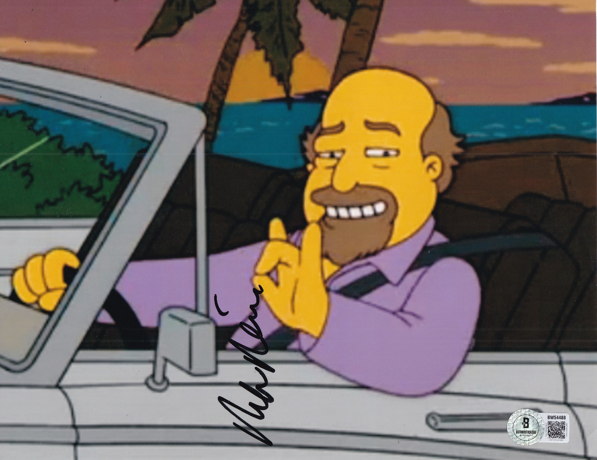ROB REINER signed (THE SIMPSONS) Million Dollar Abie 8X10 photo BECKETT BW54488