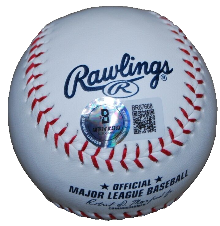 BRYAN RAMOS signed (CHICAGO WHITE SOX) MLB logo baseball BECKETT BR67668