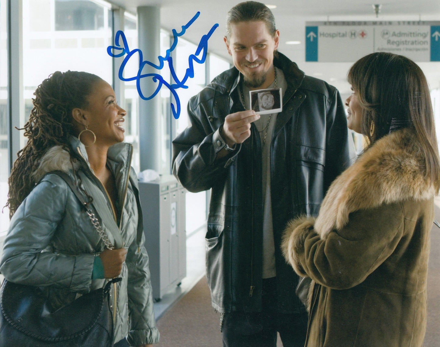 SHANOLA HAMPTON signed *SHAMELESS* 8X10 photo V VERONICA FISHER (PROOF) W/COA #3