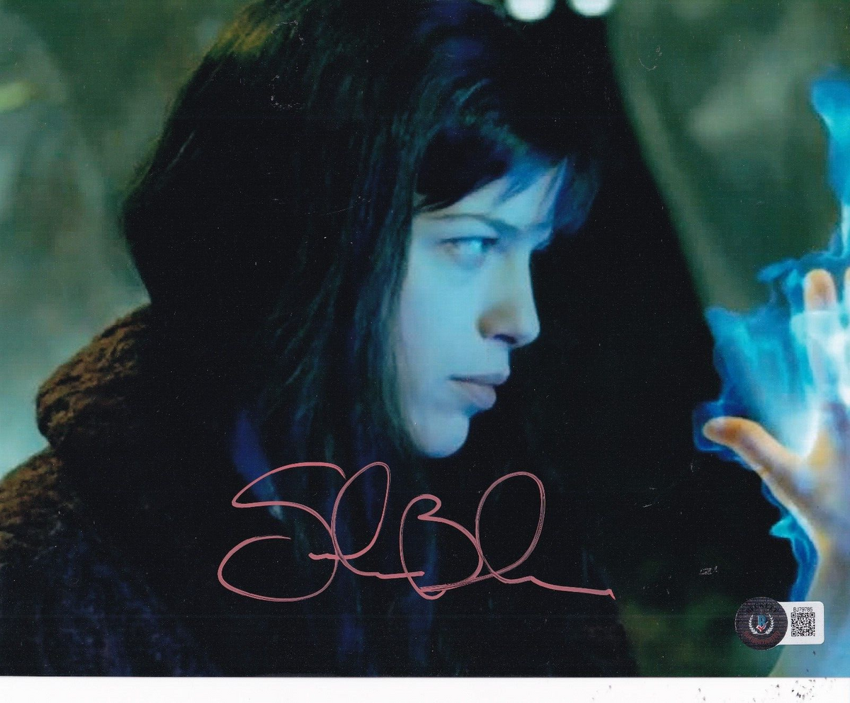 SELMA BLAIR signed (HELLBOY) Liz Sherman movie 8X10 photo BECKETT BAS BJ79785