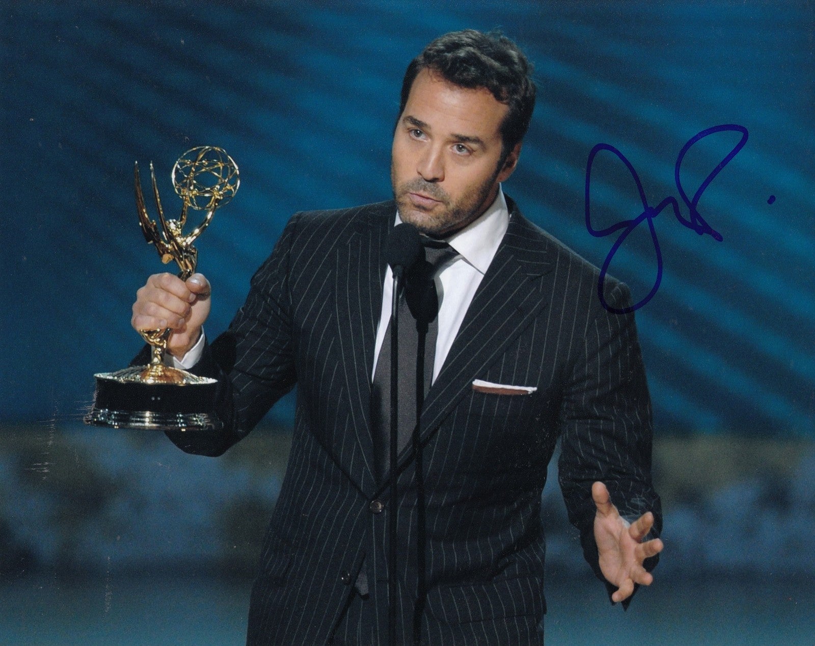 JEREMY PIVEN signed (ENTOURAGE) TV SHOW 8X10 photo W/COA *ARI GOLD*