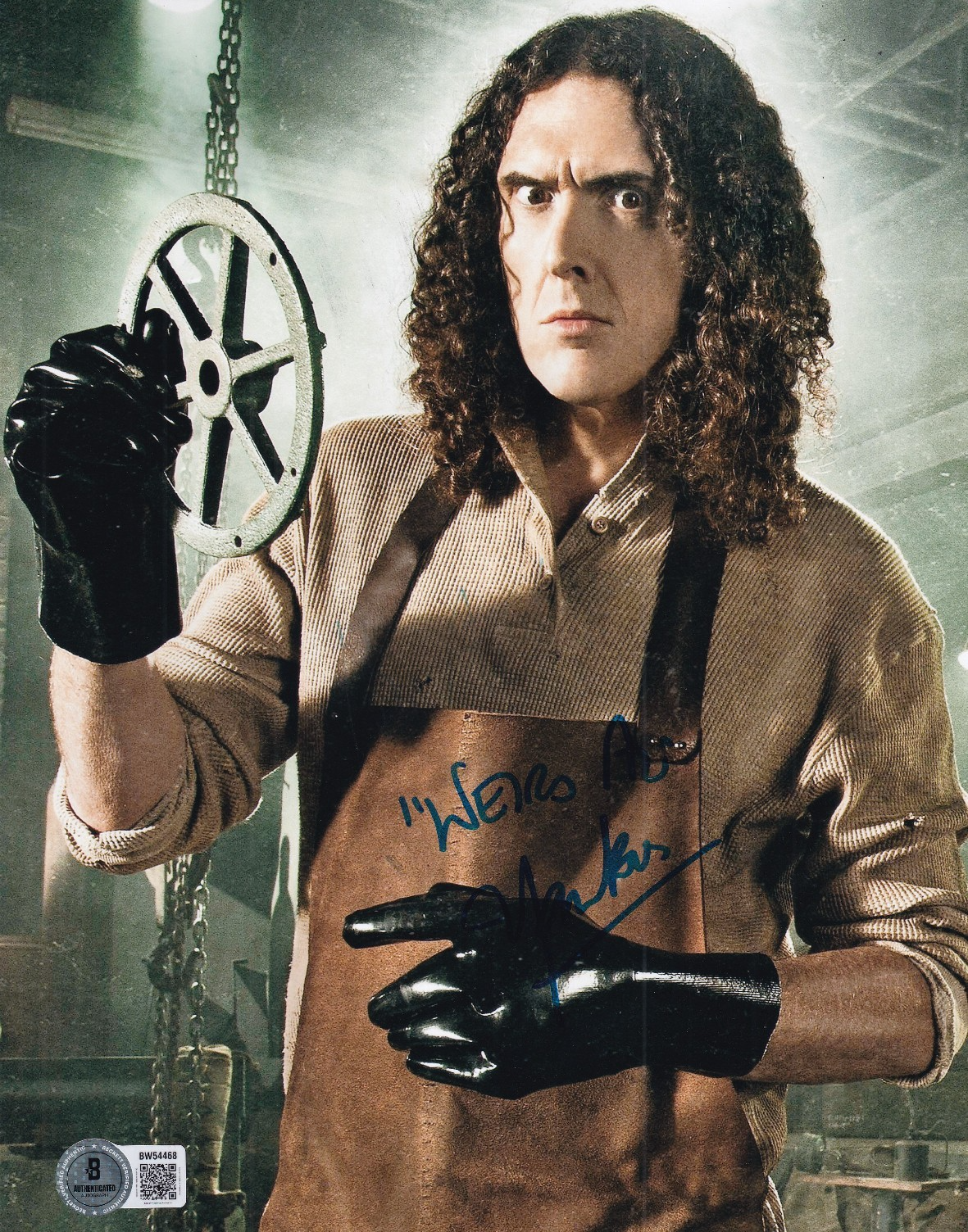 WEIRD AL YANKOVIC signed (THE WEIRD AL SHOW)  8X10 photo BECKETT BAS BW54468