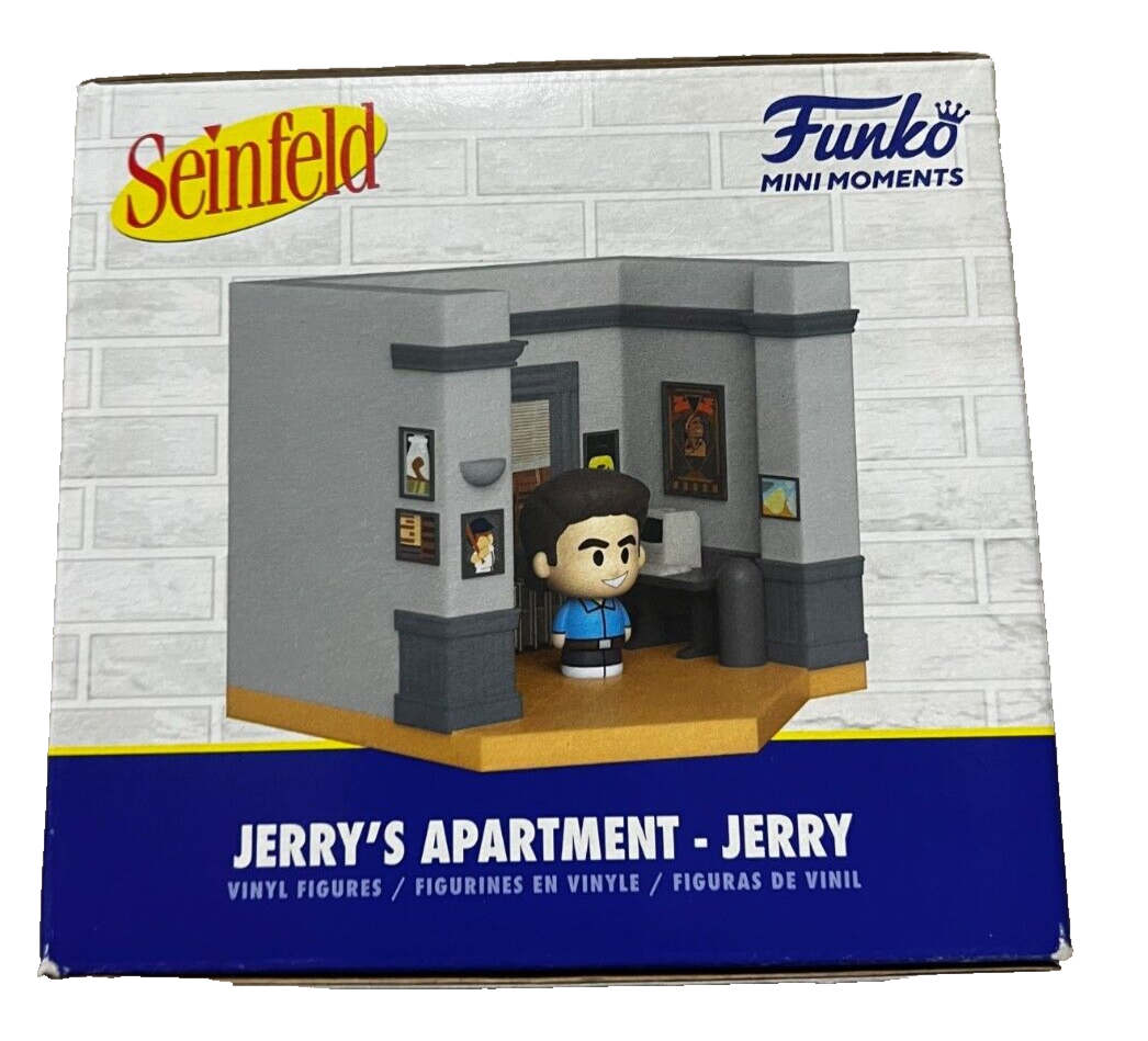 LARRY DAVID signed (JERRY'S APARTMENT) Seinfeld funko pop mini moments BP59321