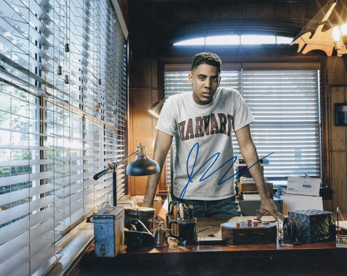 JHARREL JEROME signed (MR MERCEDES) 8X10 photo *Jerome Robinson* W/COA #2