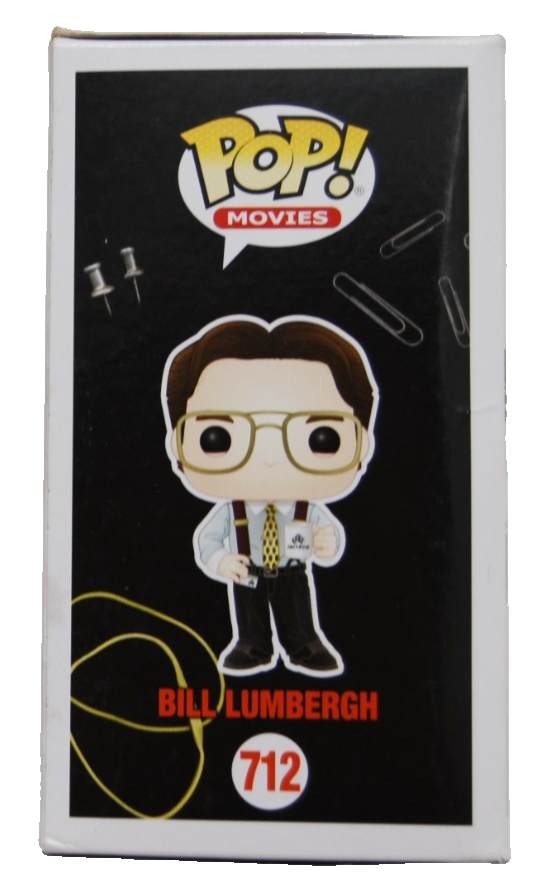 GARY COLE signed (OFFICE SPACE) Bill Lumbergh Funko Pop #712 BECKETT BY085878