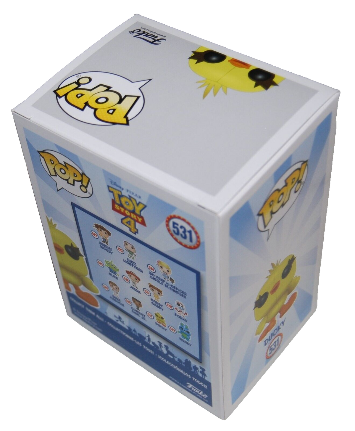 KEEGAN-MICHAEL KEY signed (TOY STORY 4) DUCKY #531 Funko Pop PSA/DNA AN61454