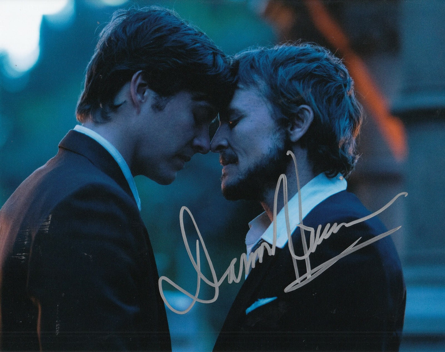 DAMON HERRIMAN signed (JUSTIFED) TV SHOW 8X10 photo *Dewey Crowe* W/COA #5