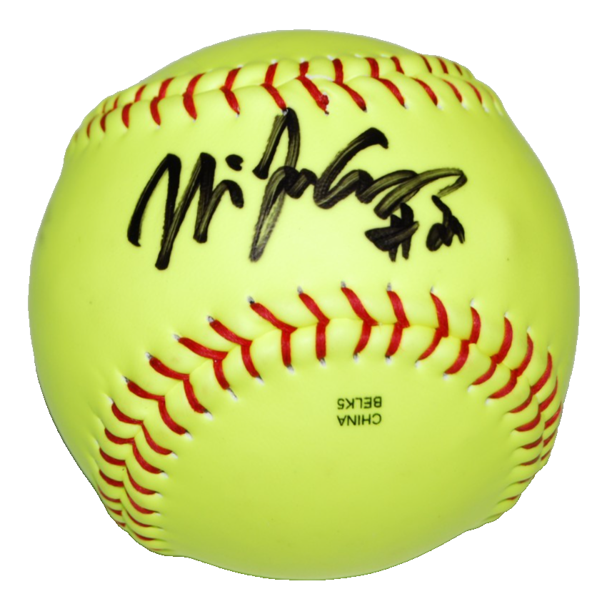 NIJAREE CANADY signed (USA SOFTBALL) TEXAS VOLTS Softball BECKETT BAS BY085962