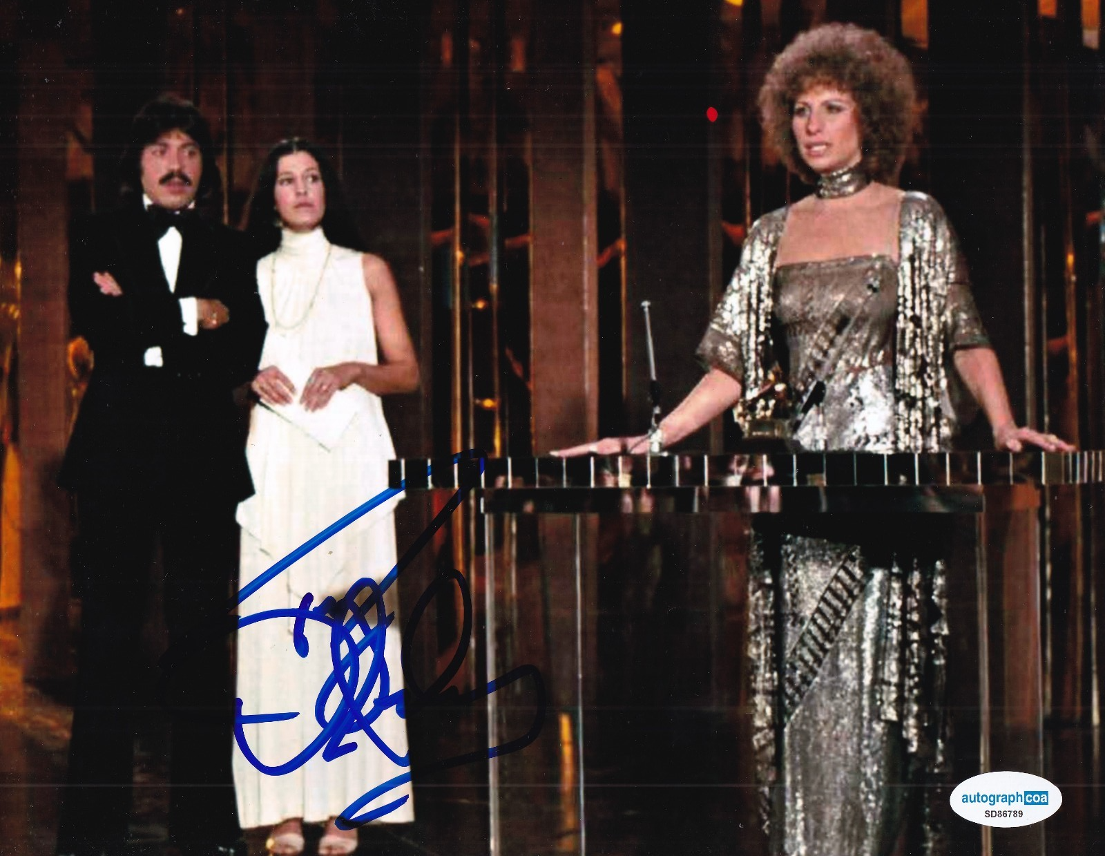 TONY ORLANDO signed (A STAR IS BORN) 1976 movie 8X10 photo ACOA SD86789