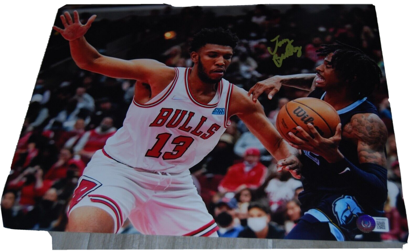 TONY BRADLEY signed (CHICAGO BULLS) autographed 11X14 photo BECKETT BAS BH058661