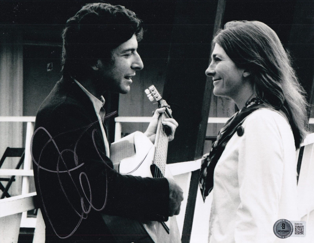 JUDY COLLINS signed (WILDFLOWERS) Music Singer 8X10 photo BECKETT BM85153
