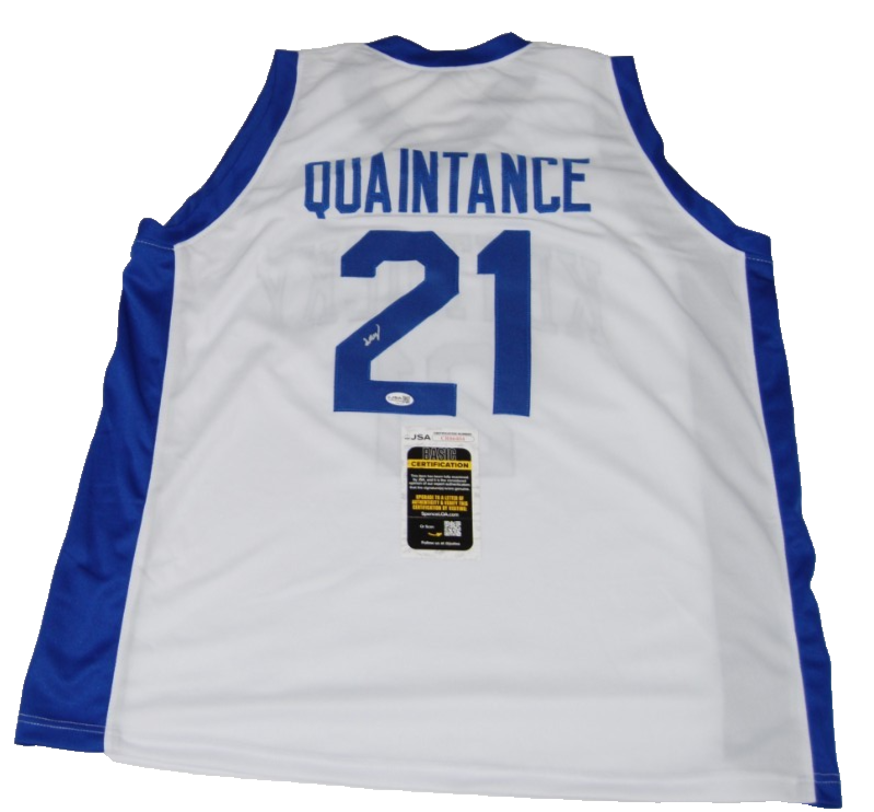 JAYDEN QUAINTANCE signed KENTUCKY WILDCATS custom basketball jersey JSA CR86404