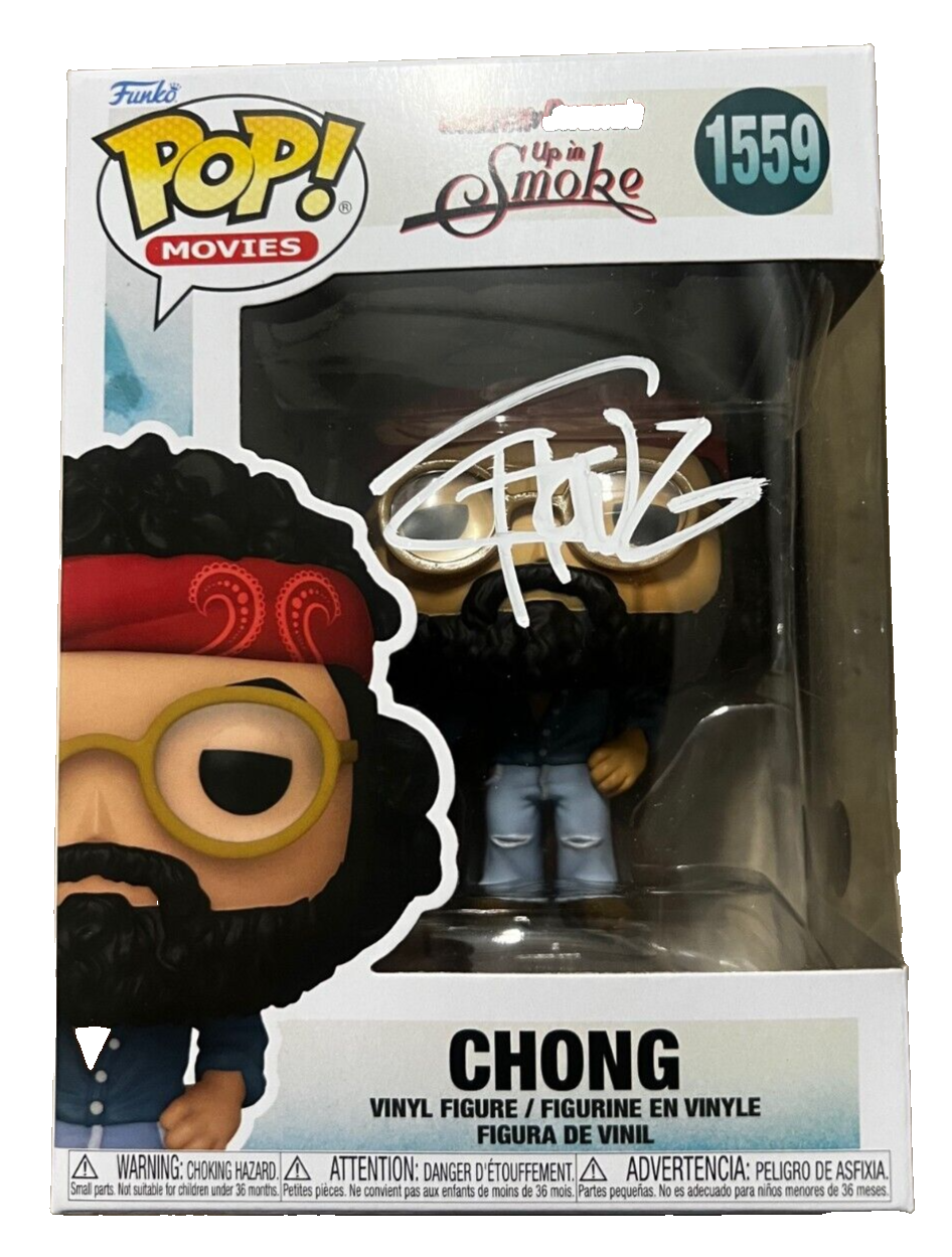 TOMMY CHONG signed  (UP IN SMOKE) autograph Funko Movie Pop 1559 BECKETT BP59484