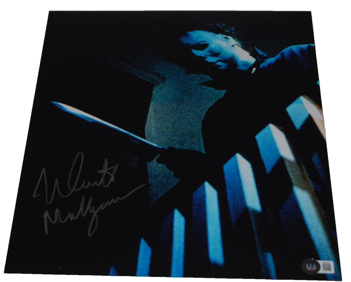 NICK CASTLE signed (HALLOWEEN) Movie 11X14 Michael Myers BECKETT BAS 1W002687