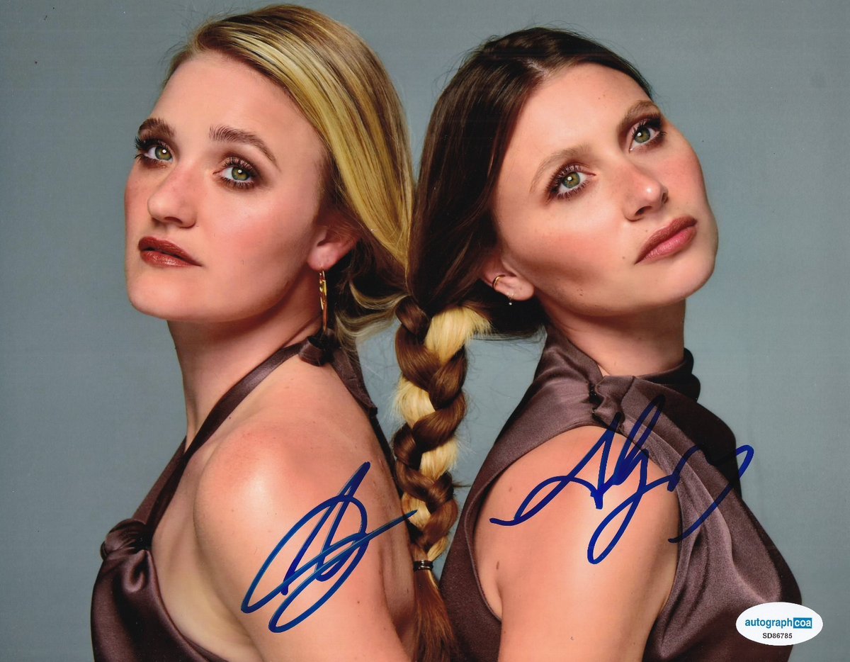ALY & AJ MICHALKA signed (POP DUO) What It Feels Like 8X10 photo ACOA SD86785