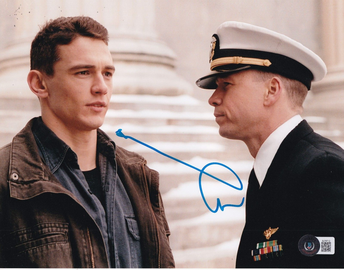 DONNIE WAHLBERG signed (ANNAPOLIS) Movie 8X10 8X10 BECKETT BAS BJ76712
