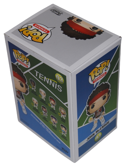 JOHN MCENROE signed (TENNIS) autographed Funko Pop #03 BECKETT BAS BF87178
