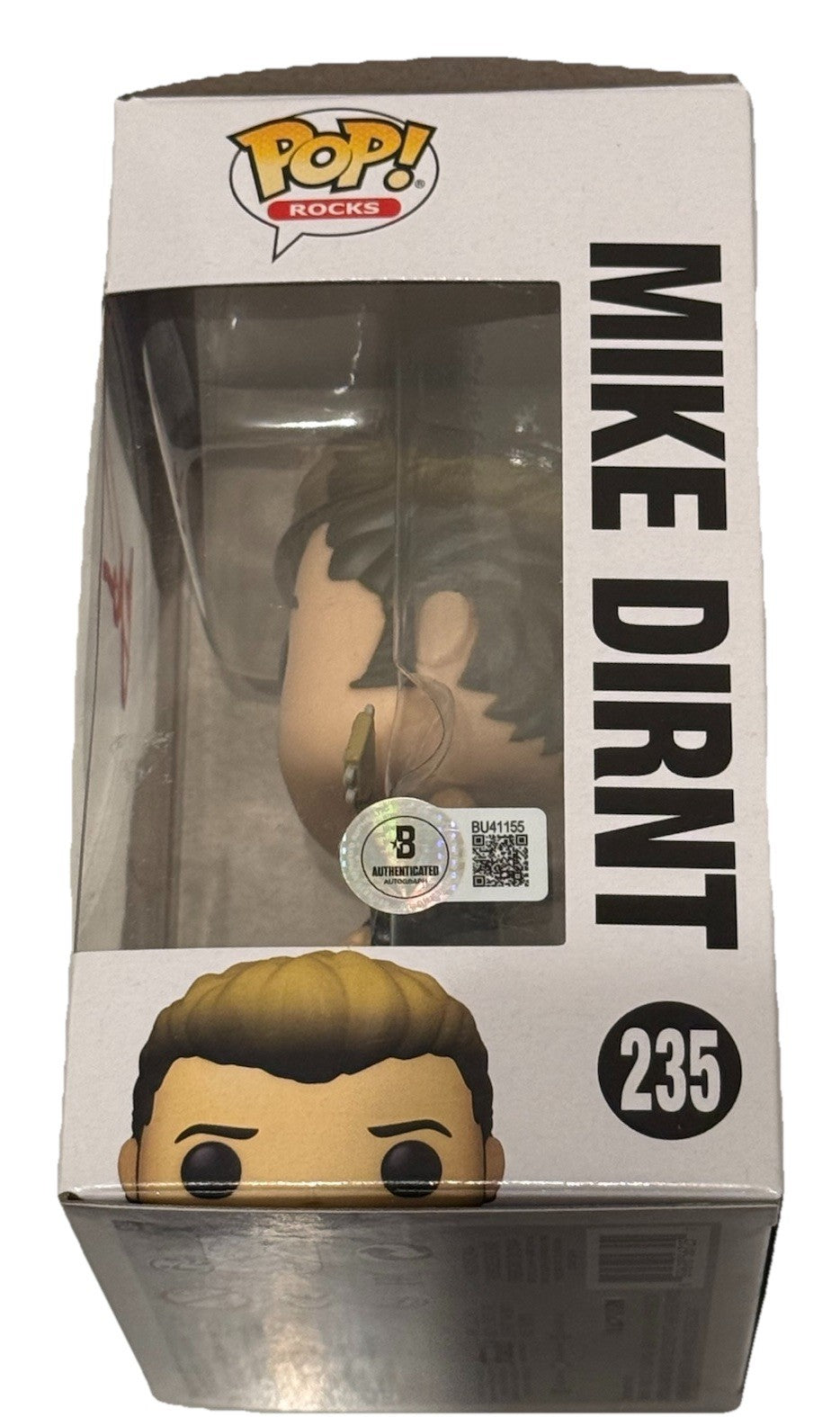 MIKE DIRNT signed (GREEN DAY) autographed #235 Funko Pop BECKETT BAS BU41155