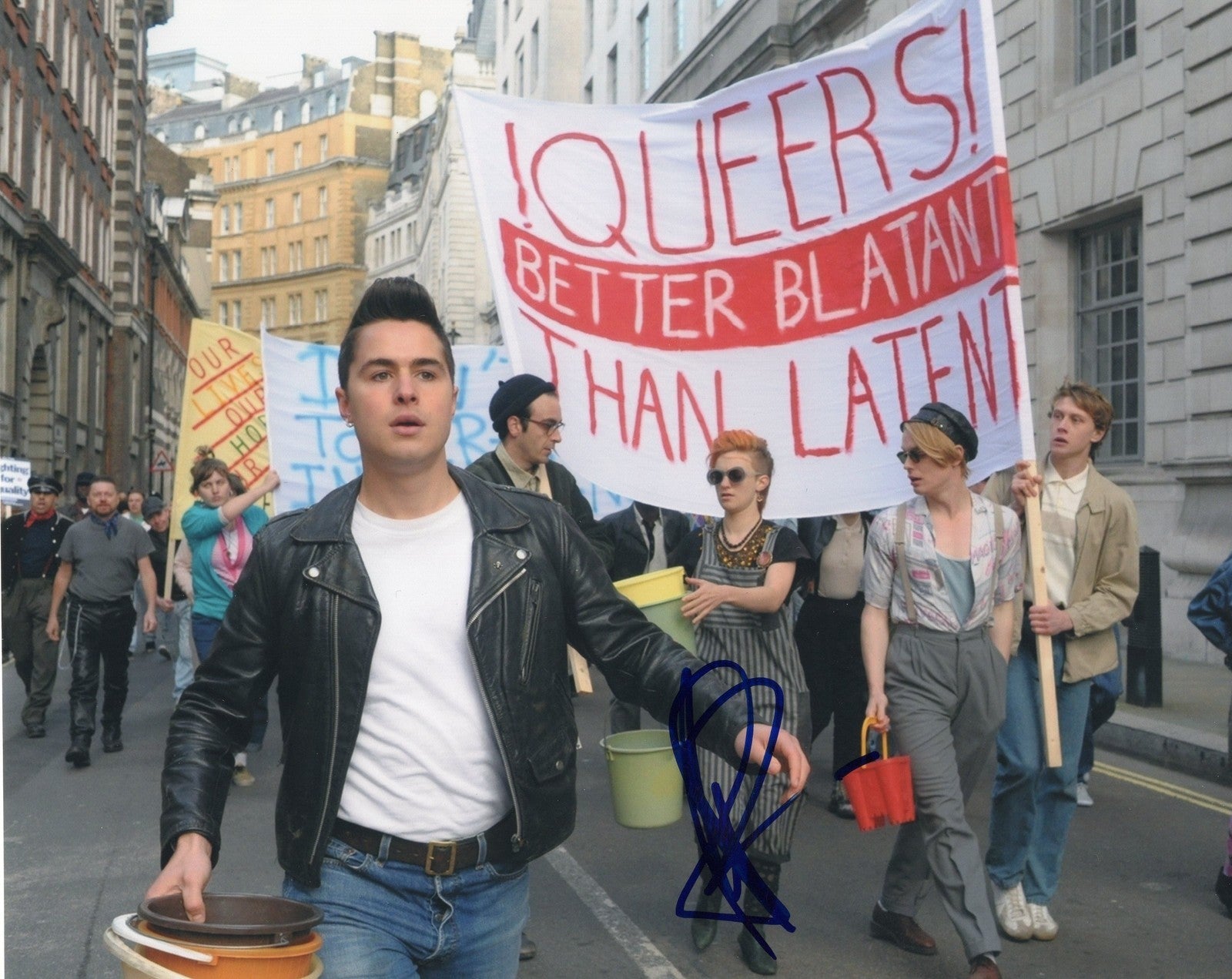 Ben Schnetzer signed Pride Movie Star 8x10 Photo w/COA Mark #4