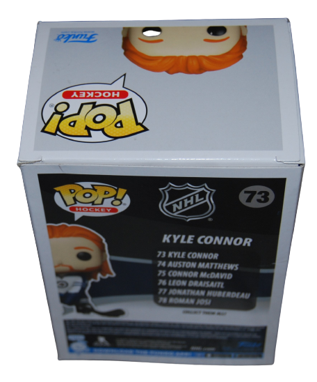 KYLE CONNOR signed (WINNIPEG JETS) Hockey #73 Funko Pop BECKETT BAS BH27076